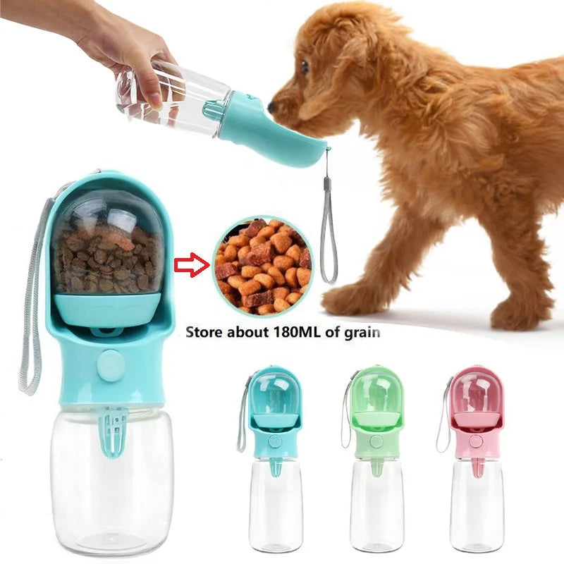 320/500ML Portable Dog Cat Water Bottle for Dog Gourd Walk Drinking Bottle Dog Pet Supplies Food Bowl GS07