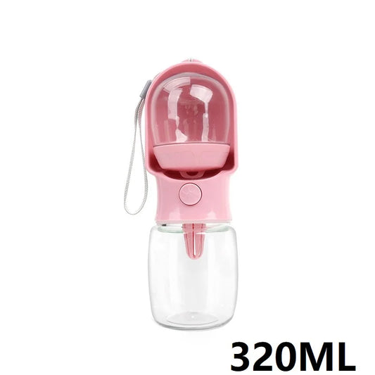 320/500ML Portable Dog Cat Water Bottle for Dog Gourd Walk Drinking Bottle Dog Pet Supplies Food Bowl GS07